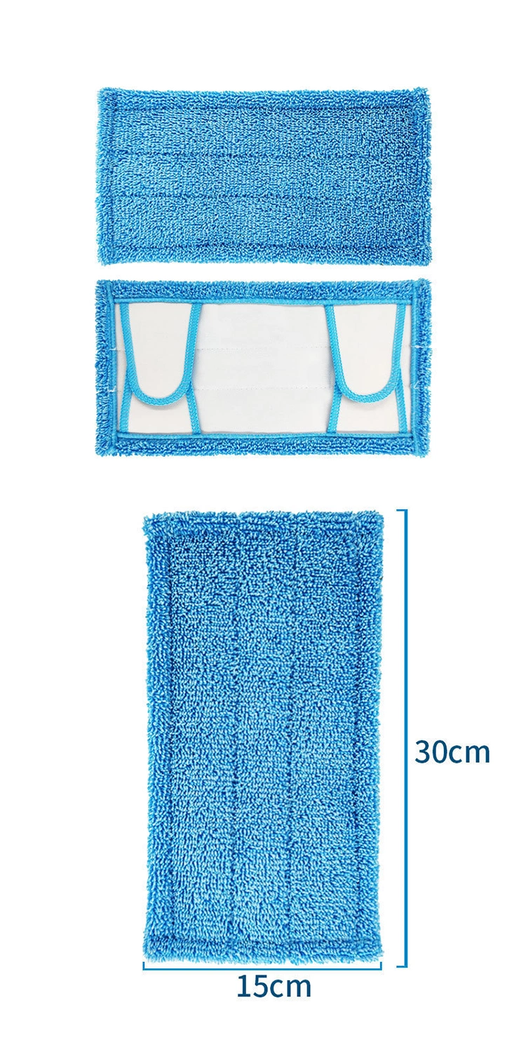 Sweeper Reusable Mop Pad, Dry and Wet Dual-Use Ultra-Fine Fiber Mop Cloth