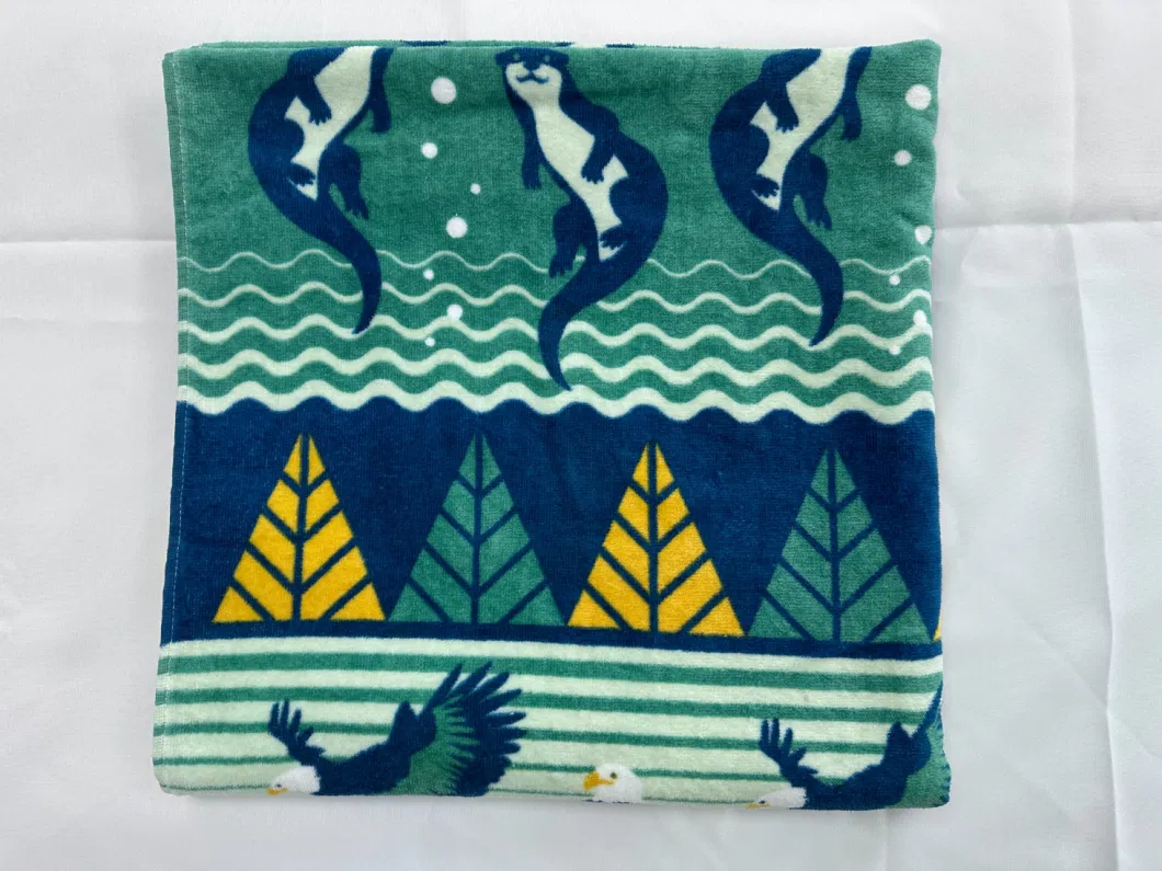 Microfiber Beach Towel with Digital Print