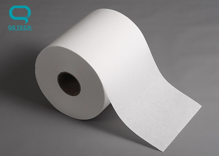 Industrial Microfiber Cleaning Wipe Roll Wipe Cloth Roll Lint Free Engineered