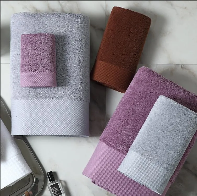 Wholesale Soft Cotton Towel Luxury Hotel Bathroom Bath Towel