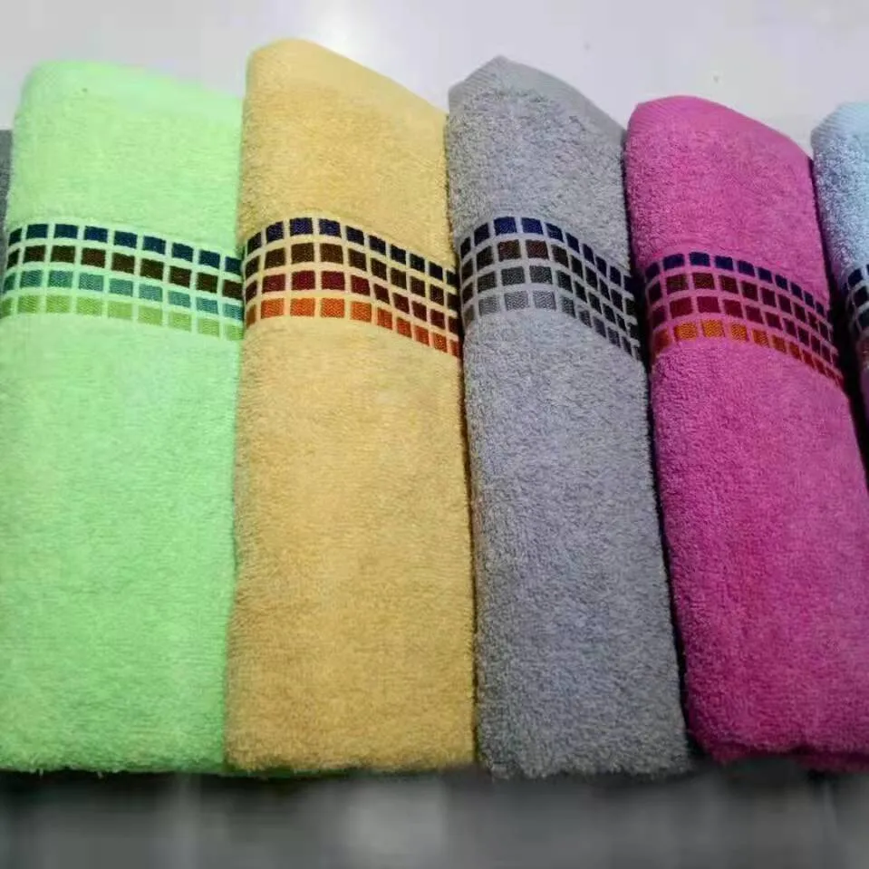 Personalised 70*140 Cm 80*160 Cm Wearable Quick Dry Soft Touch Bath Towel Cotton 100% Yarn Dyed Jacquard Towel Hand Towel Sports Hotel Towel Bath Towel