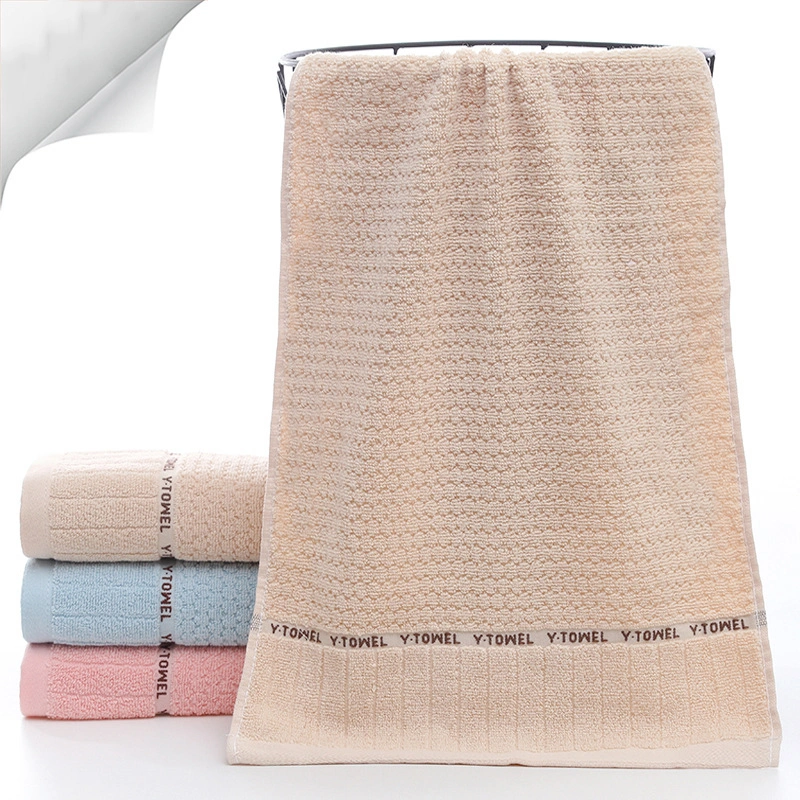 Home Hotel 100% Cotton Soft Pink blue Apricot Face Towel