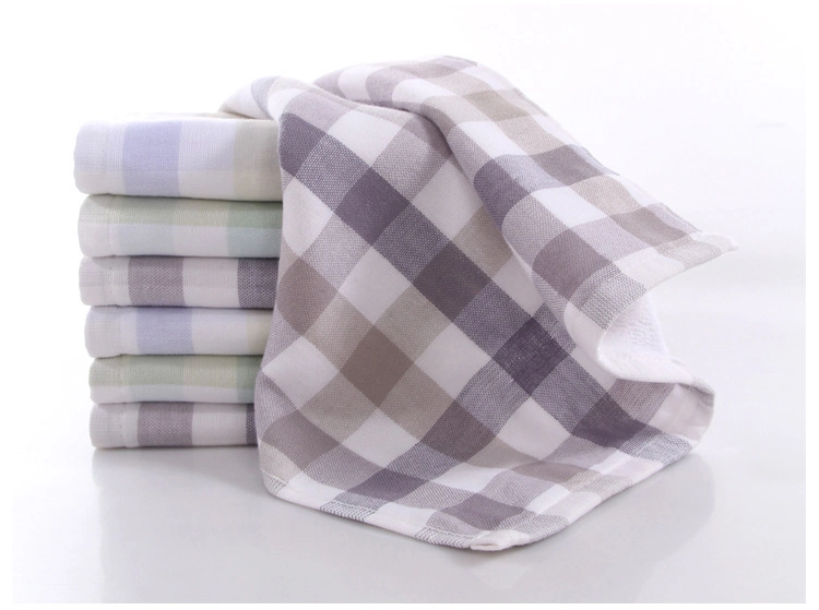 Custom Strip Cotton Linen Kitchen Flour Sack Dish Tea Towel with Your Design