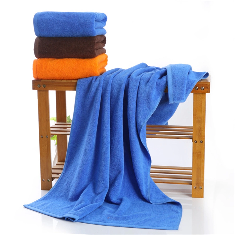 Hotelier Premium Quality Hot Selling Easy Dry Customized Salon 90*180cm Towels Salon Capes with Towel Green Salon Towels