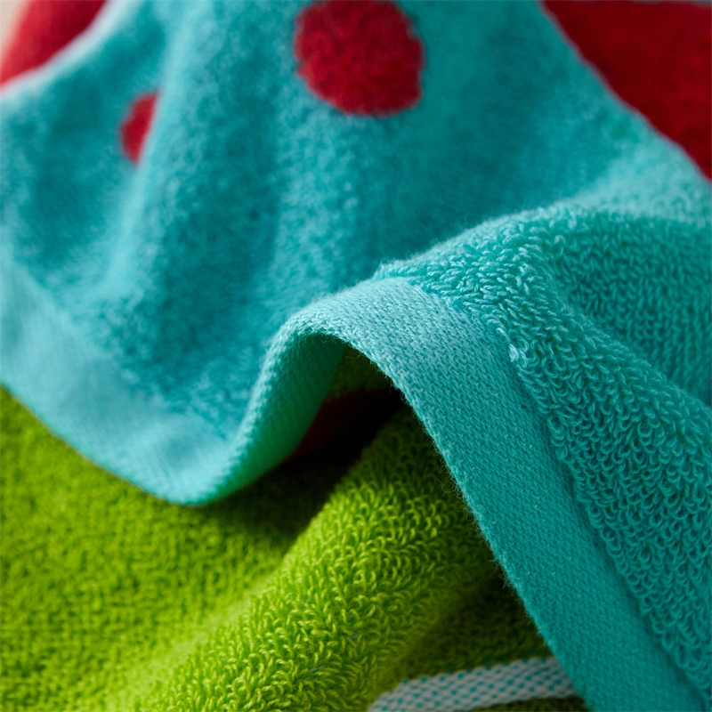 Pack of 2 Cotton Face Towels for Children, Perfect for Gentle Cleansing