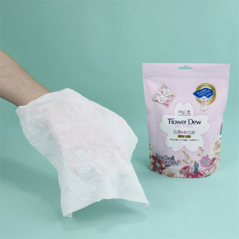 High Quality Soft Cotton Disposable One Time Use Cheap Price Tablet Magic Compressed Face Towel