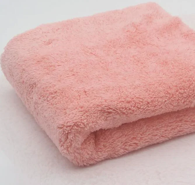 Soft Beach Bath Coral Towel Microfiber Wholesale Price Good Small Plain Plush Face Towel