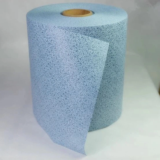 Wood Pulp and Polyester Lint Free Multi-Purpose Wipes Roll for Industrial Environment Repair Machinery Food Processing Industry