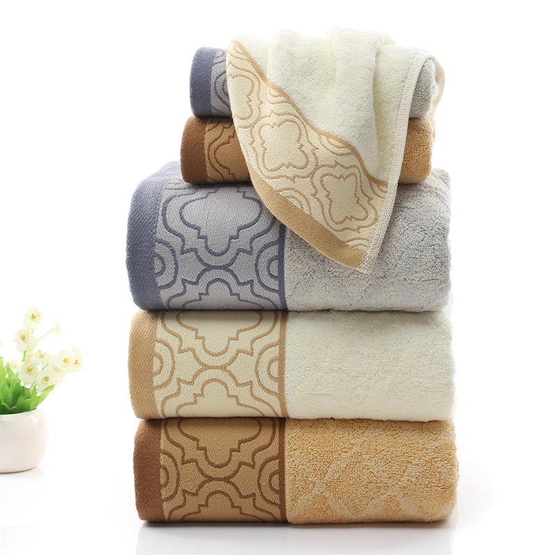 Supplier Luxury OEM Wholesale Bath Towel Hotel SPA Home Absorbent Organic Hand Face Towel