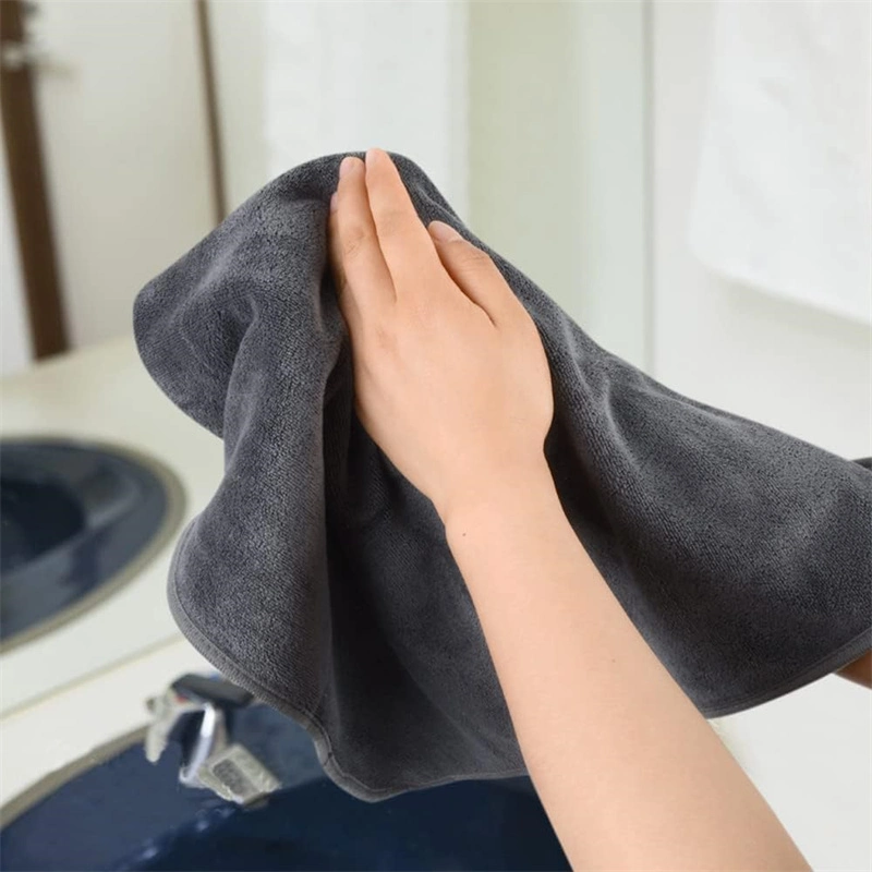 Sport Gym Hand Towel Bathroom Absorbent Microfiber Face Towel with Custom Logo