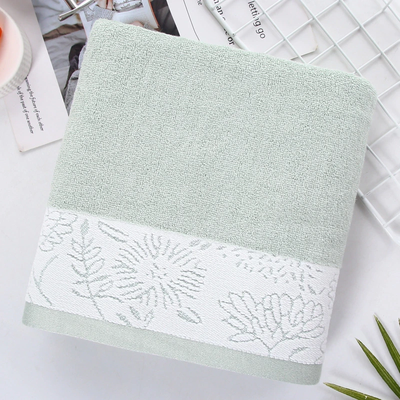 Best Selling Jacquard Skin-Friendly Bamboo Fibre Washcloths Baby Face Bath Towel for Kids
