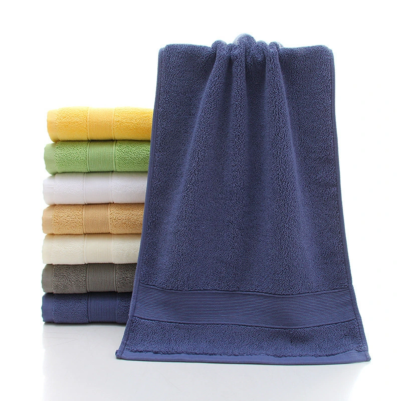 Supplier Luxury OEM Wholesale Bath Towel Hand Towel Set Plain Terry 100% Cotton Sports Towel Various Usage Hotel Face Towel