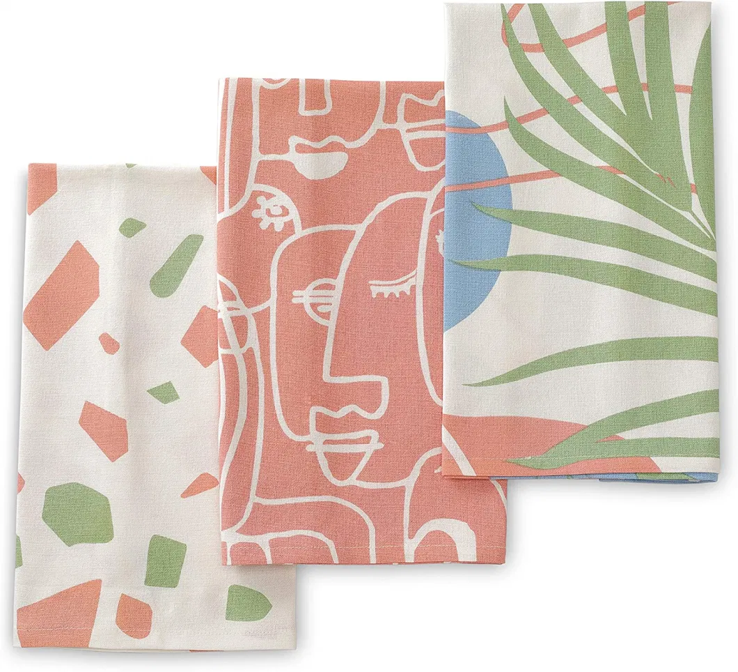 Kitchen Towels or Dish Towels, Modern Hand Towel or Dishcloth for Mom