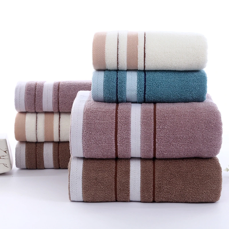 High Grade Satin Bussiness Towel Soft and Comfortable Bath Towel