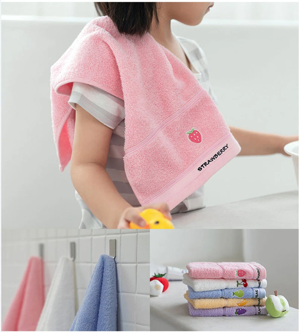 Hot-Selling Amazon Embroidery Hand Towel Designs for Baby Children