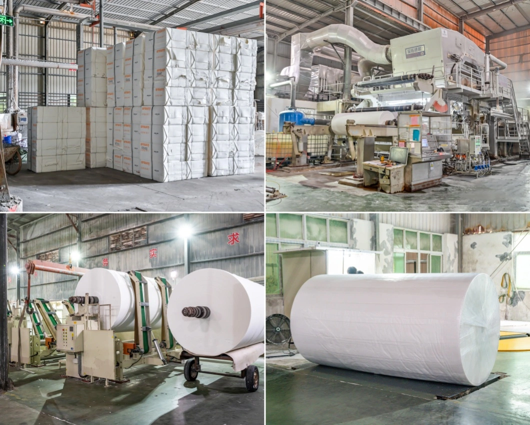 100% Cellulose Virgin Wood Pulp Bobina De Papel Servilleta Napkin Paper Coil Jumbo Napkin Tissue Parent Roll