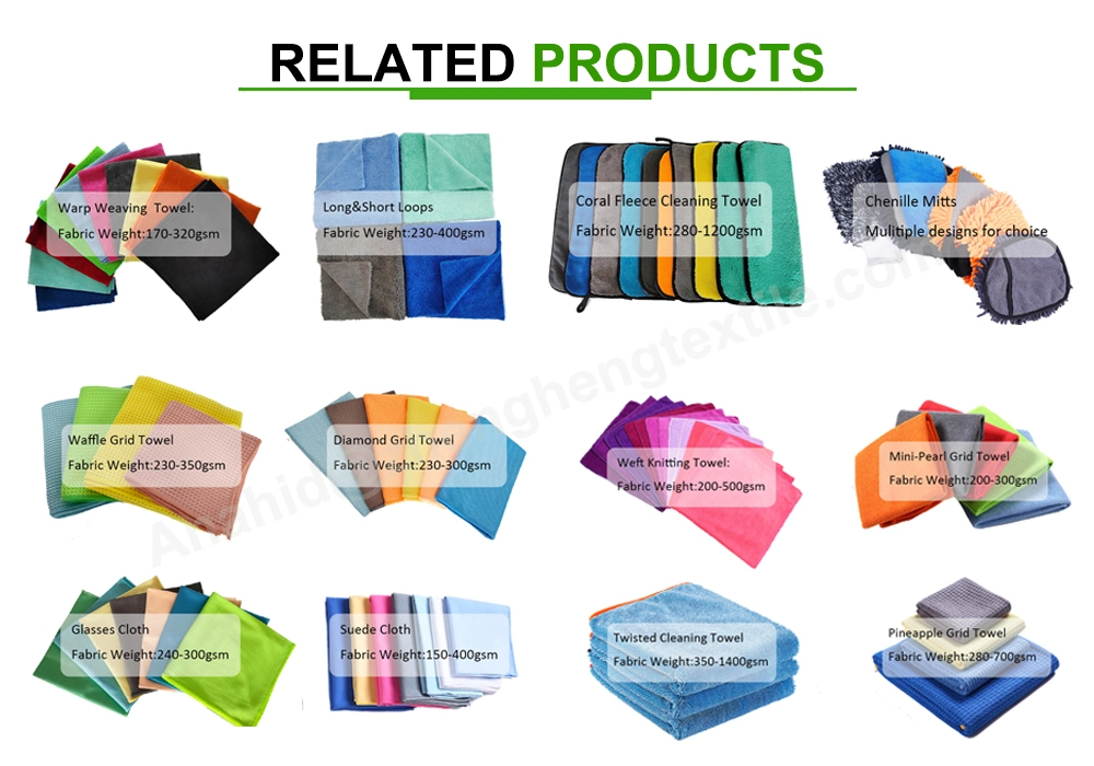 Custom Reactive Printing Good Quality Absorbent Microfiber Weft Towel Not Disposable Cleaning Towel Kitchen Tea Towel All Purpose Cleaning Cloths