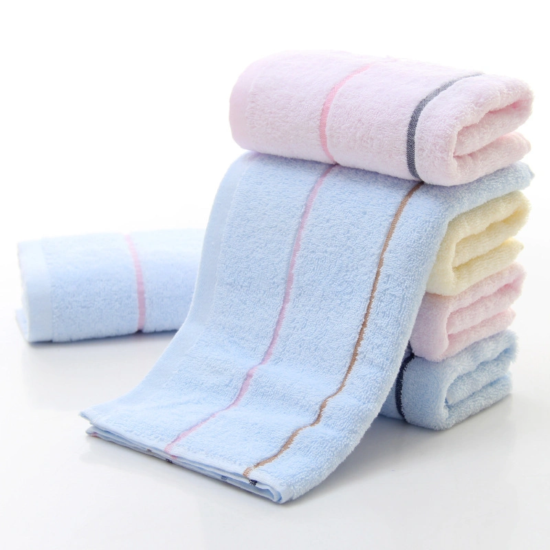 Factory Fashion Soft Cotton Microfiber Hotel Home Use Face Towel