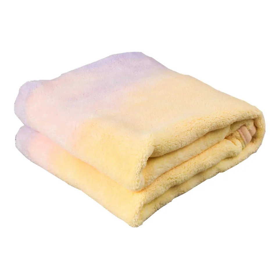 100% Cotton Rainbow Bath Towel Comfortable Eco-Friendly Soft Bamboo Bath Towel