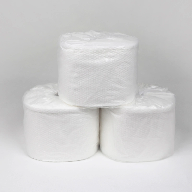 Rolled Packing of Disposable Makeup Facial Dry Tissue Disposable Facial Towel Roll