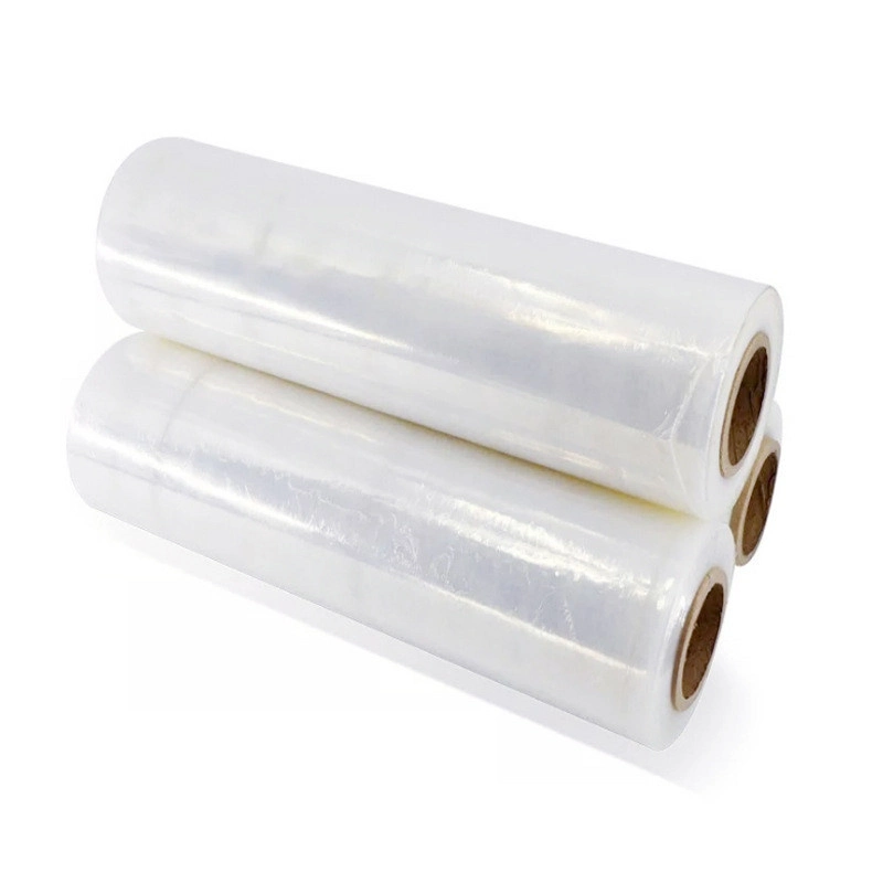 Black Hand Stretch Shrink Wrap Film 80 Gauge Jumbo Clean PE Roll