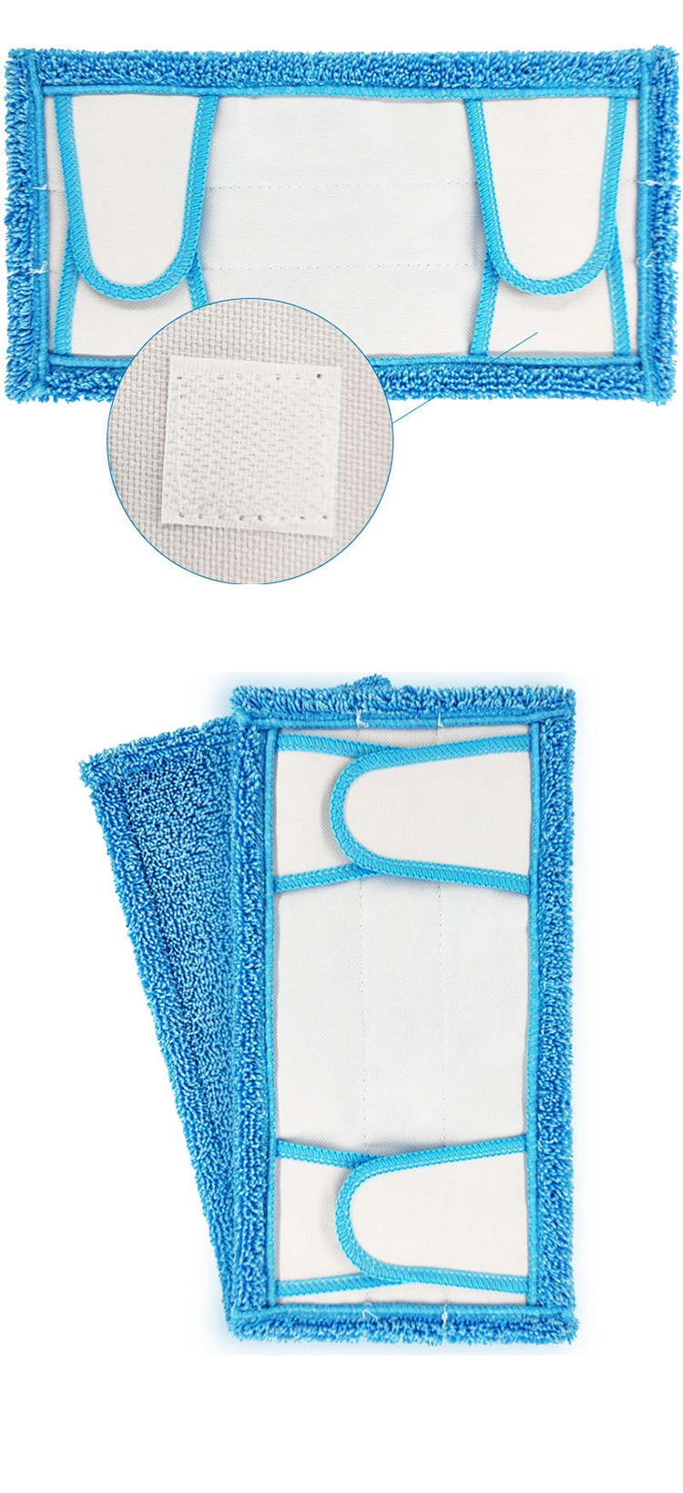 Sweeper Reusable Mop Pad, Dry and Wet Dual-Use Ultra-Fine Fiber Mop Cloth