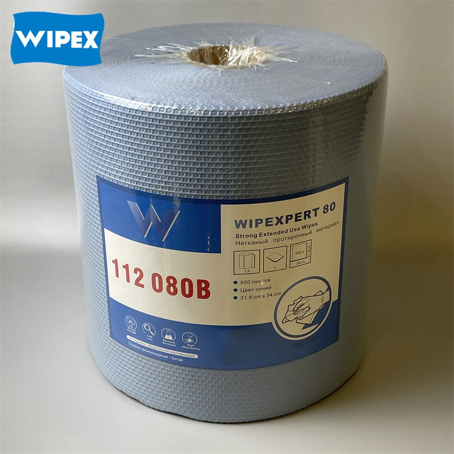 X80 Industrial Dry Cleaning Wipes Jumbo Rolls Sold Well in Saudi Arabia