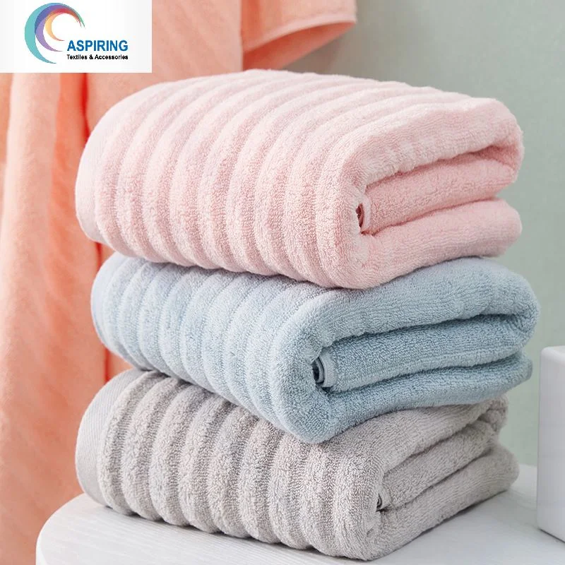 Towels Set Bath+ Face + Hand Towels 100% Cotton White Bath Towel