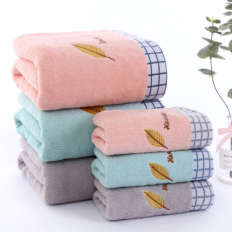 High Grade Satin Bussiness Towel Soft and Comfortable Bath Towel