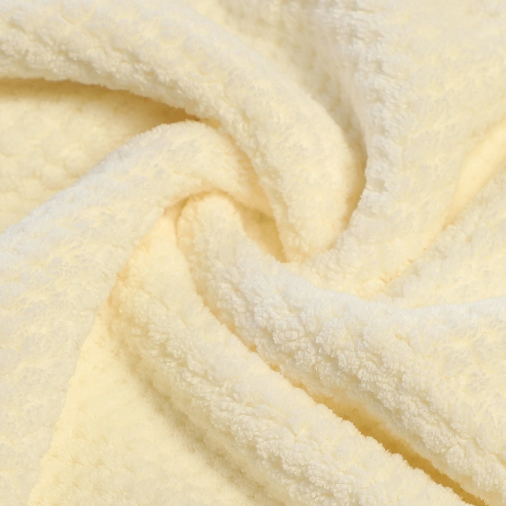 Waffle Coral Fleece Soft Microfiber Wearable Bath Towel for Women Factory Offer Best Bathroom Towels