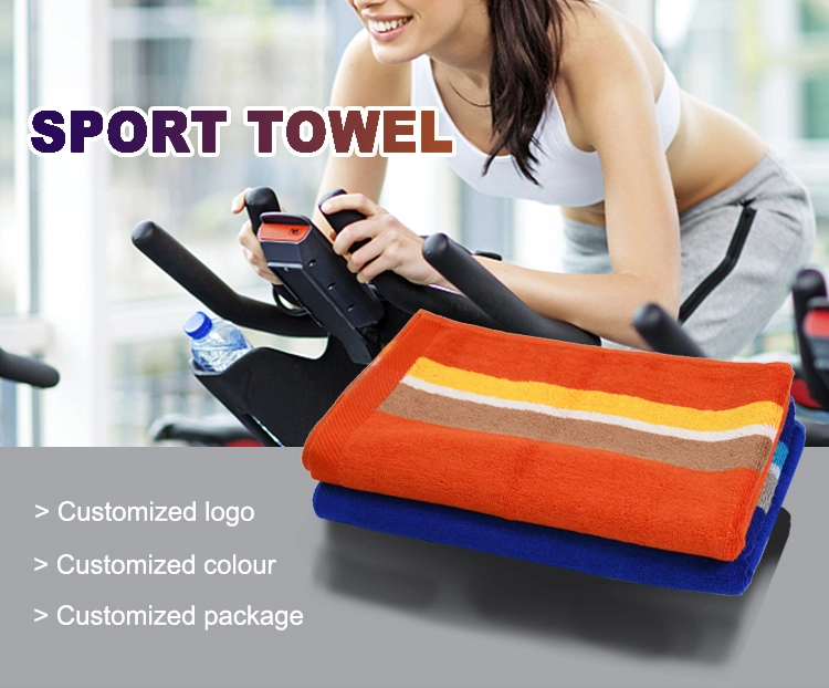 for Sensitive Skin High Quality Bamboo Sport Gym Fitness Towels Organic