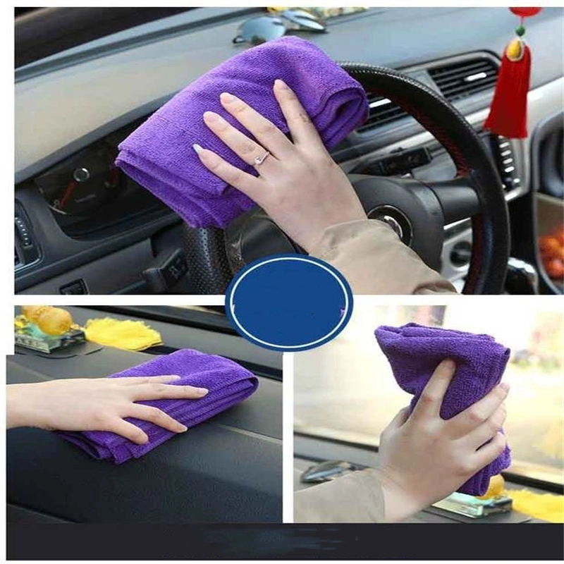 Microfiber Cleaning Towel Car Wash Coral Fleece Drying Towel with Your Own Logo