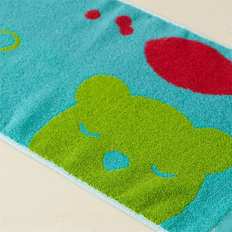 Pack of 2 Cotton Face Towels for Children, Perfect for Gentle Cleansing