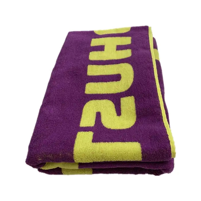 Personalised Custom 100% Cotton Jacquard Beach Towel with Logo