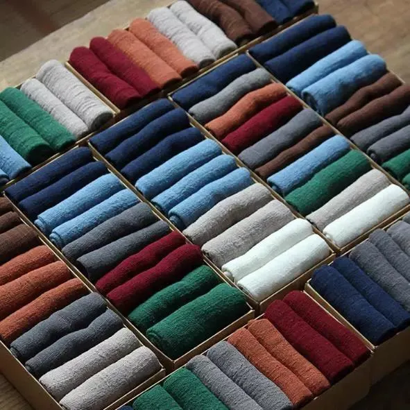 Tea Accessories Solid Color Cotton Linen Tea Towels