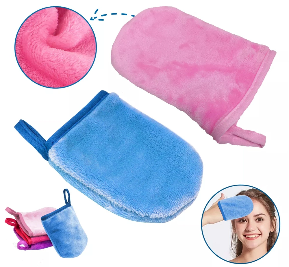 Custom Women Facial Cleansing Cloth SPA Makeup Cloth Face Towel Removal Microfiber Face Towel