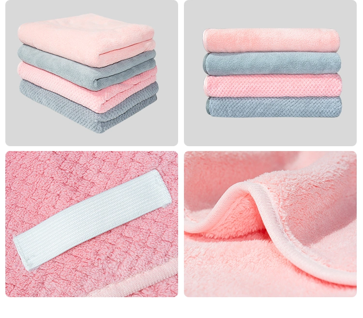 Large Microfiber Hair Towel for Women Fast Drying Soft Absorbent