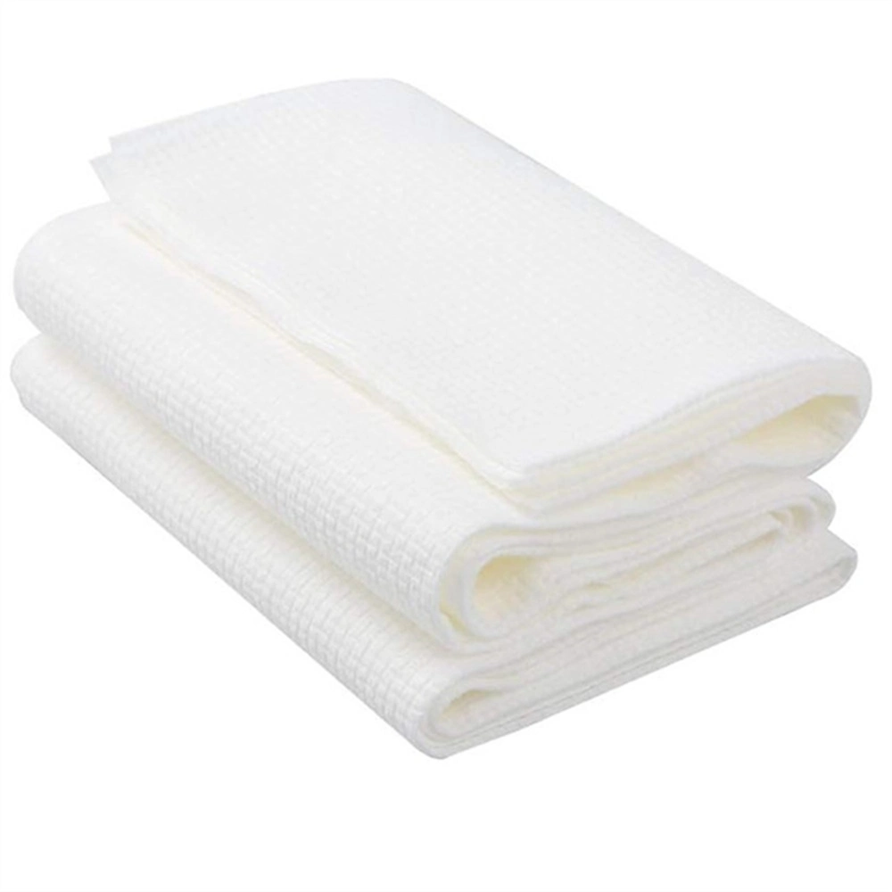 Disposable Hair Dry Towel Bath Towels, White Disposable Guest Towels for Bathroom, SPA and Salon Quality Softness, Hair Face Body Use Towel