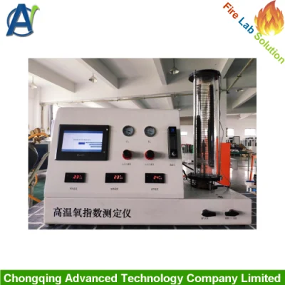 ASTM D2863 ISO4589 Combustion Performance of Plastic Materials Oxygen Index Tester