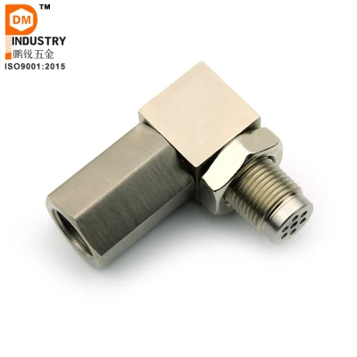 Bend Type Oxygen Sensor Bung Cel Eliminator with Catalytic Converter