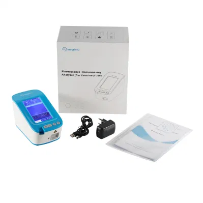 Veterinary Poct Semi-Auto Quantitative Portable Immunofluorescence Analyzer for Animal