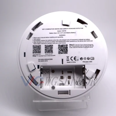 Household Gas Detector Household Smart Smoke Detectors WiFi Smoke Detector