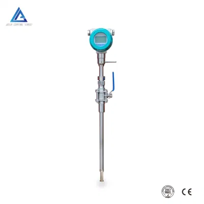 Flange Connection Thermal Gas Flowmeter Gas Mass Flow Meter for Oxygen