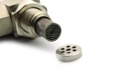 Oxygen Sensor Bung Adapter Cel Eliminator with Mini Catalytic Converter Inside