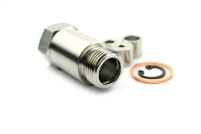 Oxygen Sensor Bung Adapter Cel Eliminator with Mini Catalytic Converter Inside