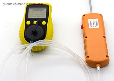 Portable Multi Gas Detector 4 Gas Analyzer Monitor with Micro Clip (H2S O2 CO LEL(Ex)) 4 Compound Gas Detector