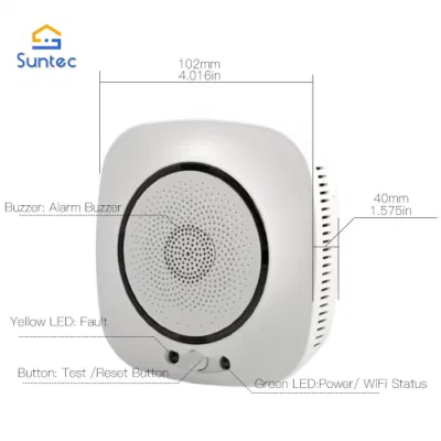 Smoke Detector Gas Co Detector Oxygen Sensor Home Security Systems Alarm Sensor