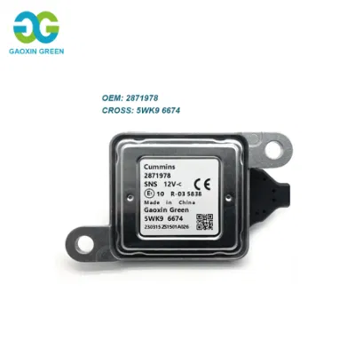 Gaoxinsens Auto Parts High Quality Nitrogen Oxygen Sensor Nox Sensor for Cummins_ 5wk96674 2871978