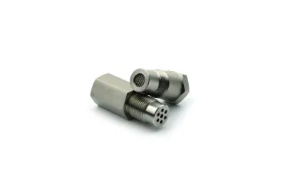 Straight O2 Weld Oxygen Sensor Bung Adapter Cel Aliminator with Mini Catalytic Converter