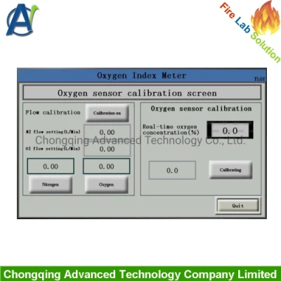 CE Approved Limited Oxygen Index Oi Analyzer with Paramagnetic Oxygen Sensor